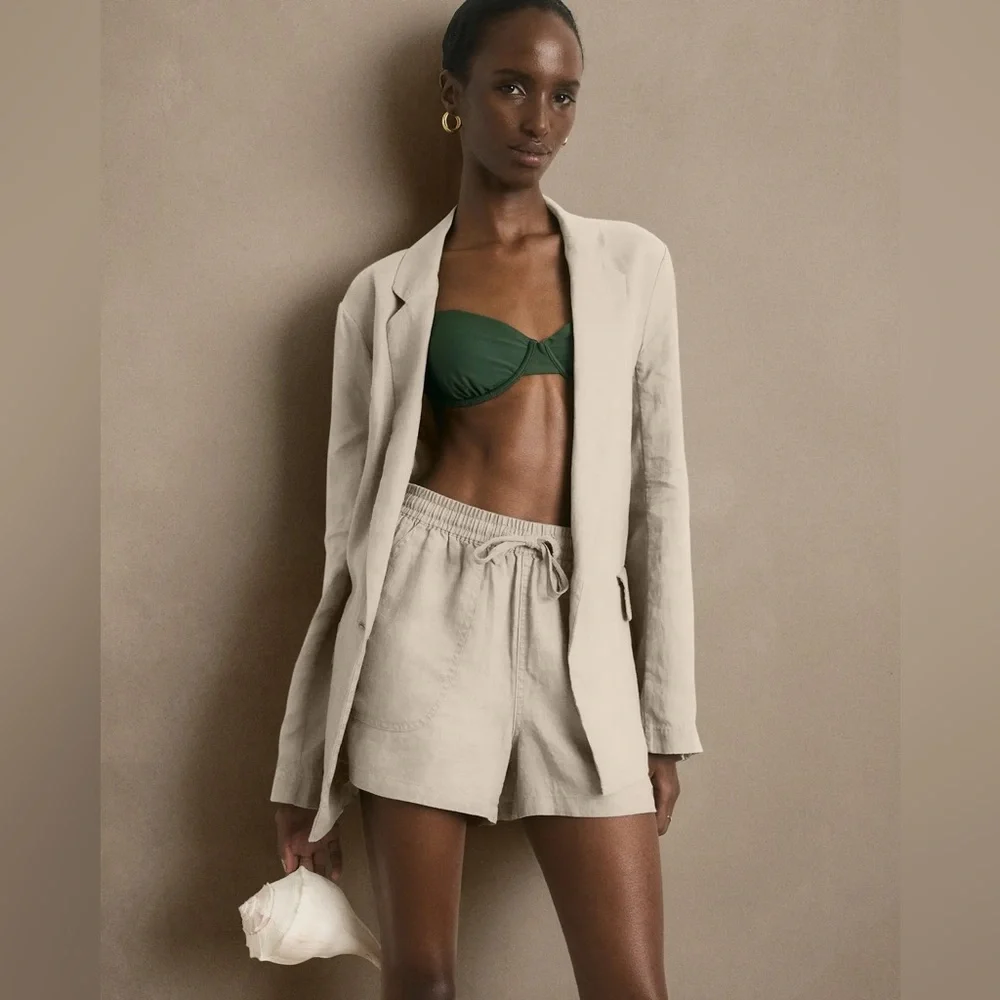 Quince linen blazer